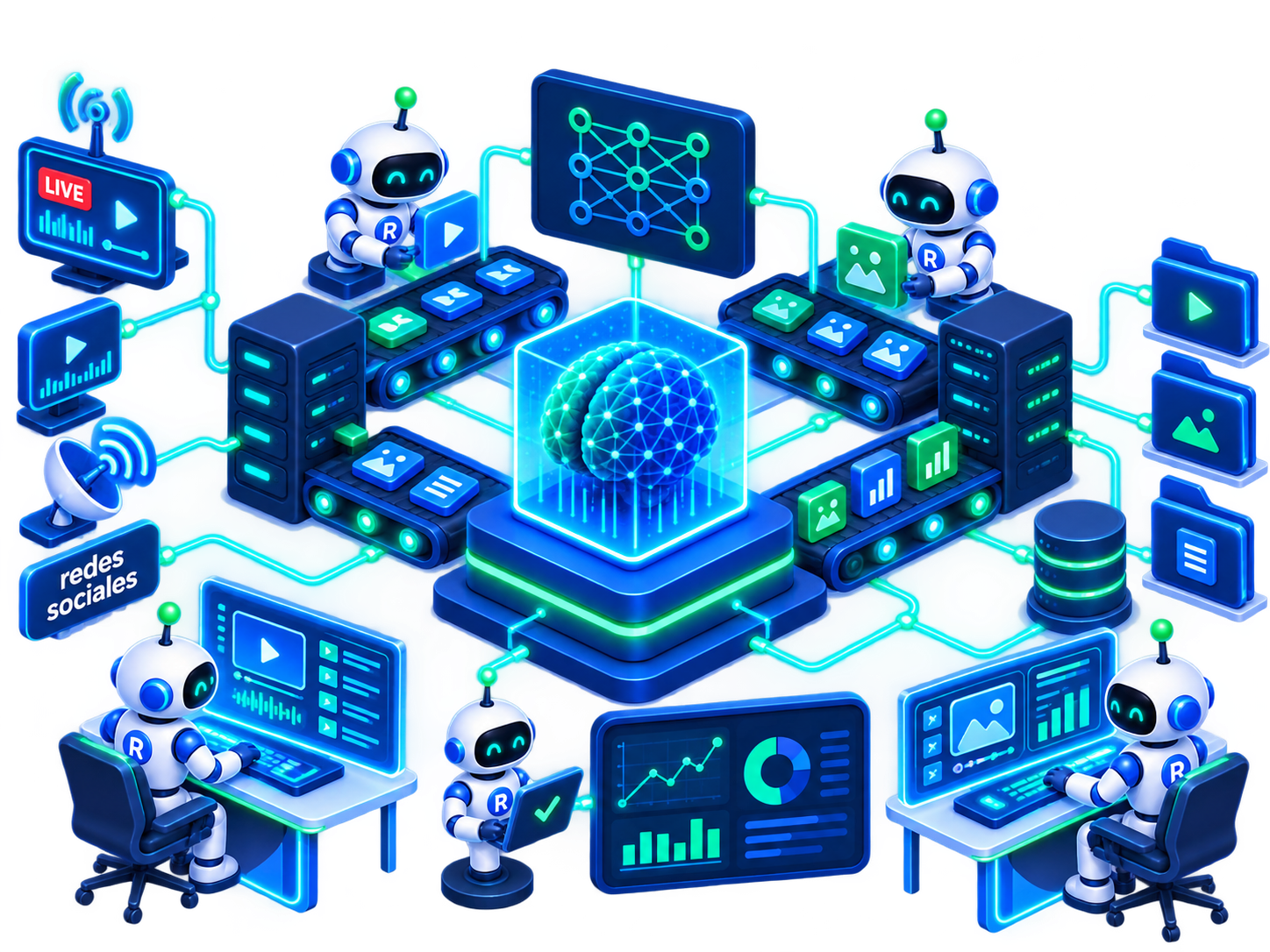 Redav API automatización e inteligencia artificial